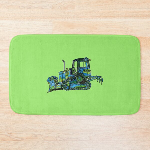 Item preview, Watercolor Bulldozer / Skid-Steer designed and sold by bslatecreations.