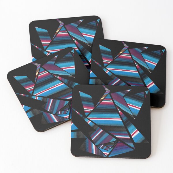 Item preview, linear shards 5 black designed and sold by AnnaBaldon.