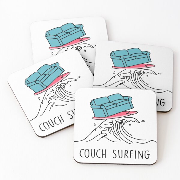 Item preview, Couch Surfing  designed and sold by SuperrSunday.