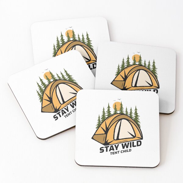 Item preview, Stay Wild Tent Child designed and sold by CatMonkStudios.