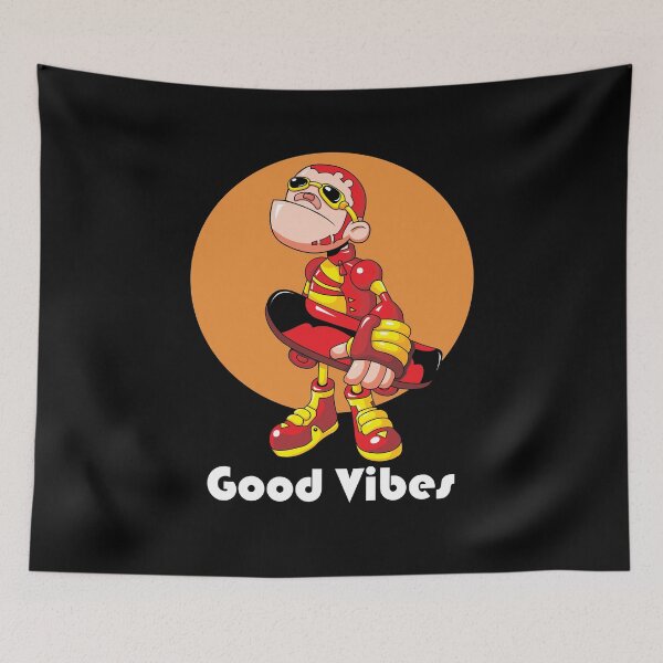 Item preview, Robot Skater Good Vibes designed and sold by ProjectX23.
