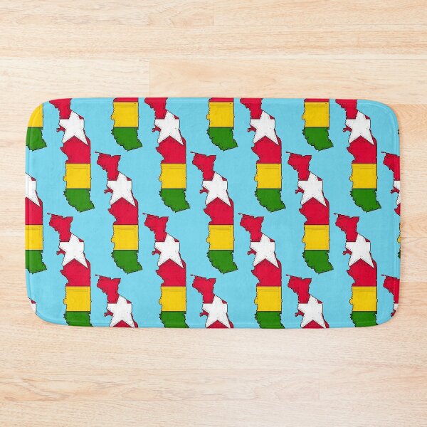Item preview, Togo Map With Togolese Flag designed and sold by Havocgirl.