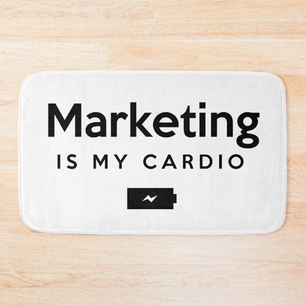 Item preview, Marketing is my Cardio designed and sold by Inspire Creativity.