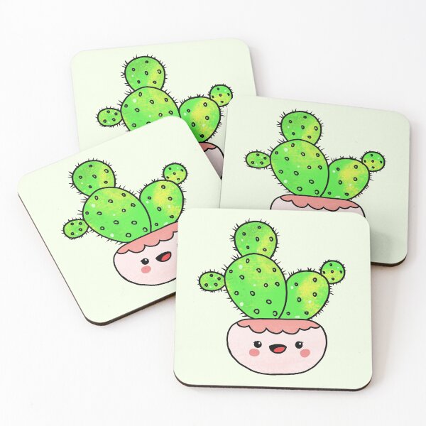 Item preview, Cute kawaii cactus  designed and sold by AP-Style-Loft.