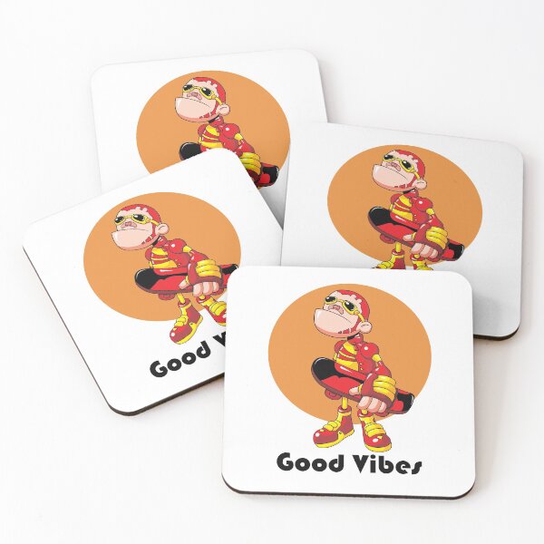 Item preview, Robot Skater Good Vibes designed and sold by ProjectX23.