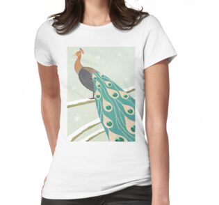 peacock christmas shirt