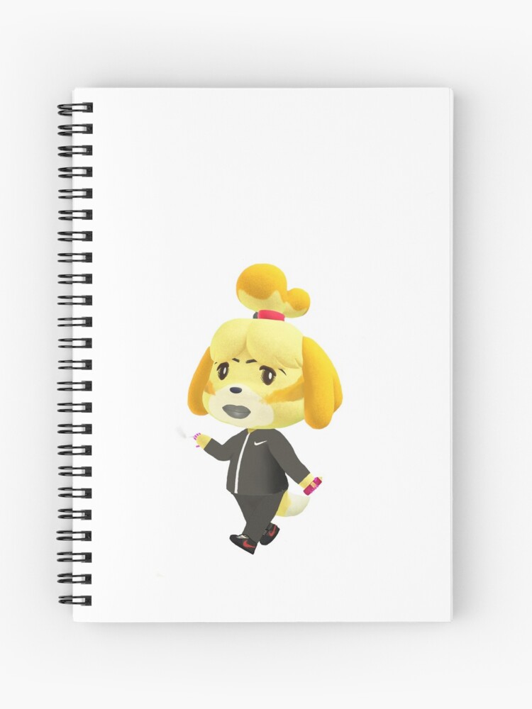 Isabelle Is A British Chav Spiral Notebook By Perpetual Style Redbubble - isabelle roblox