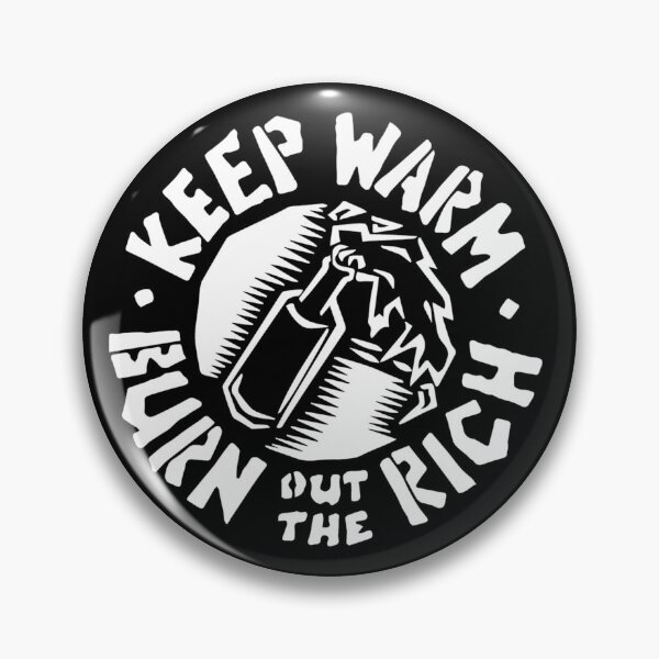 Keep Warm / Molotov Cocktail Pin