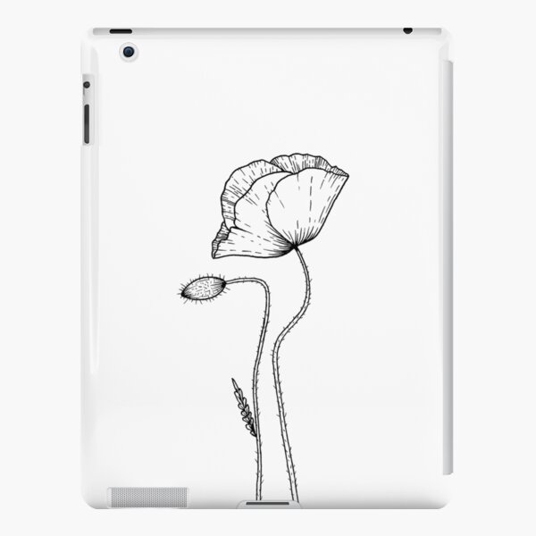Poppies iPad Snap Case
