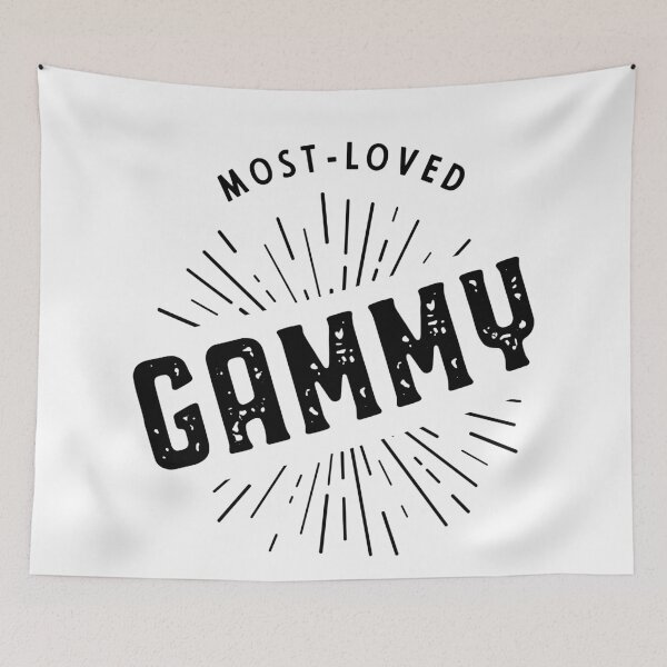Item preview, Most Loved Gammy - Graphic Cute Mom e Grandma designed and sold by DiogoCalheiros.