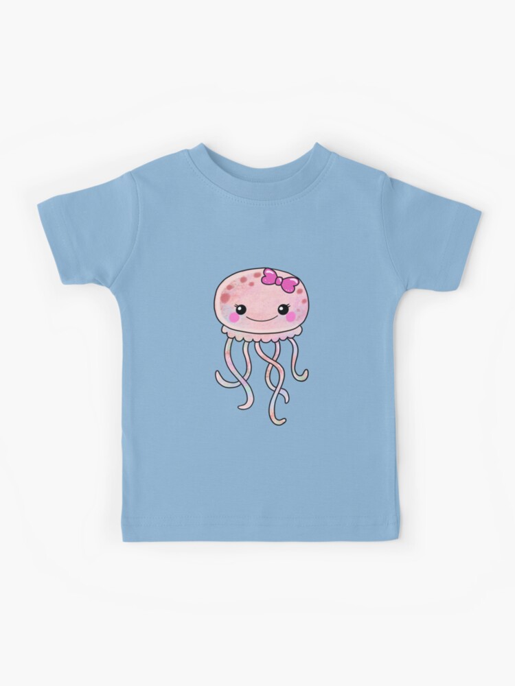 Kids Don't Be Jelly Shirt, Youth Kids Boy Girl T-Shirt, Jelly Fish Shirt,  Fishing Shirt, Fish T-shirt, Light Pink, X-Small