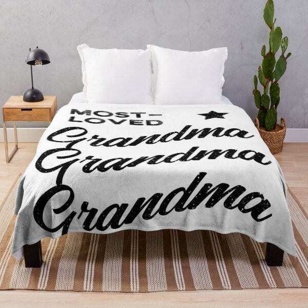 Item preview, Most Loved Grandma - Graphic Cute Mom e Grandma designed and sold by DiogoCalheiros.