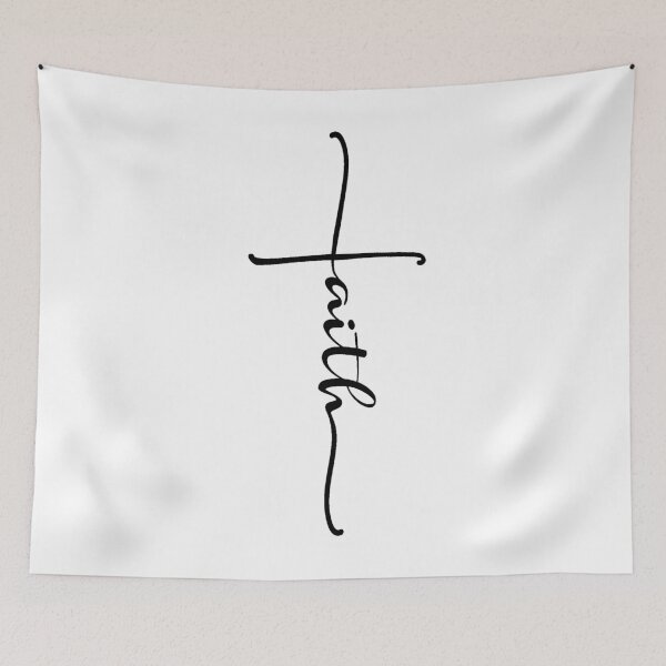 Item preview, Faith Cross T-Shirt designed and sold by SLV7R.