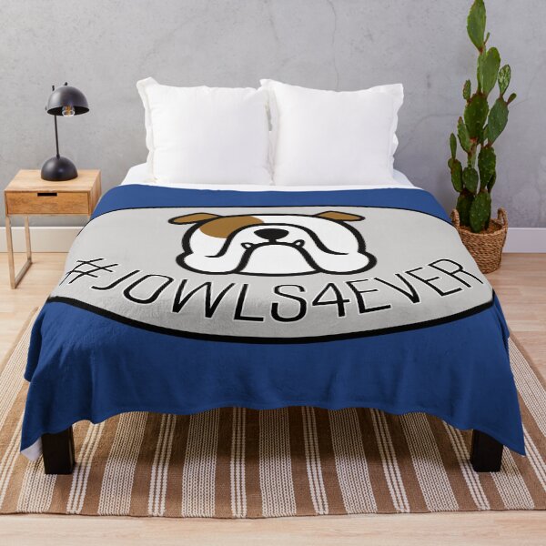 Item preview, Brown and white English Bulldog sticker - #jowls4ever - white Bully dog - Bulldog decal - Bulldog gift by Smooshface United designed and sold by smooshfaceutd.