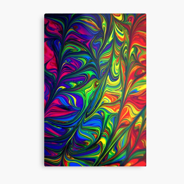 Item preview, Rainbow Paint Abstract Art Swirls designed and sold by allhistory.