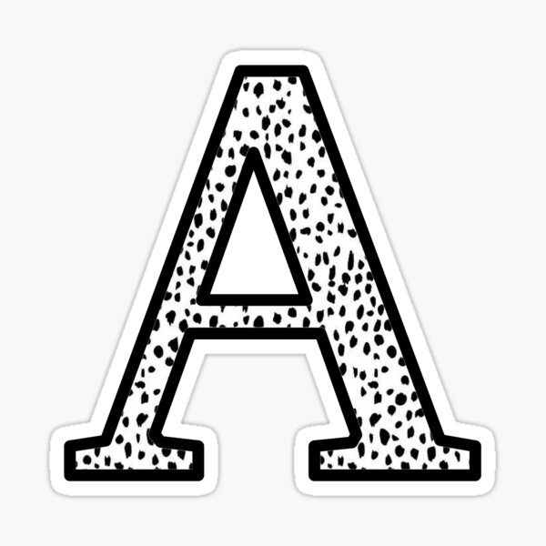 Item preview, Letter A Cheetah Print designed and sold by Julianaturdo.