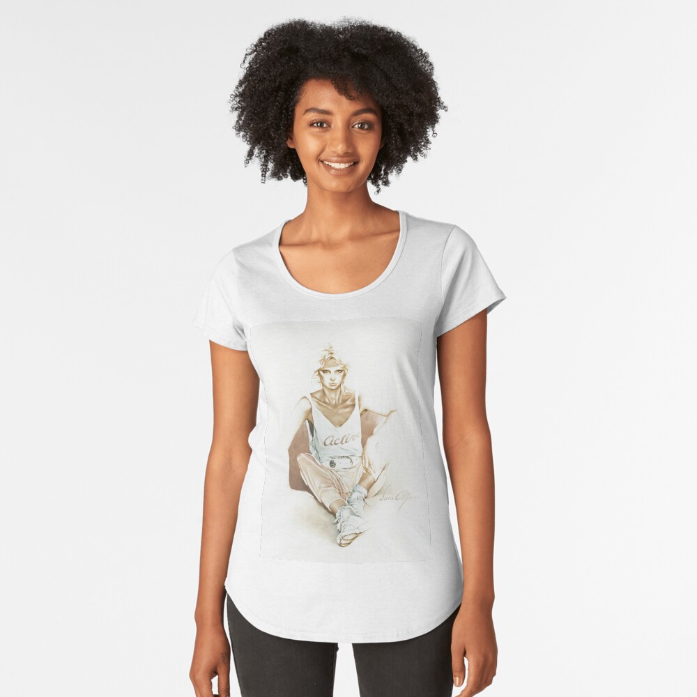 Item preview, Premium Scoop T-Shirt designed and sold by sara-moon.