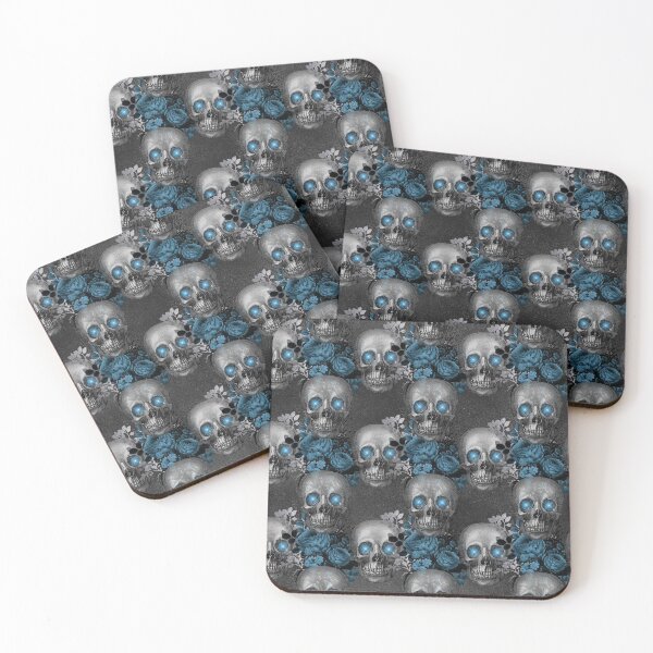 Artikelvorschau, Skull Bats Butterfly Vampire Pattern entworfen und verkauft von digitalvintage.