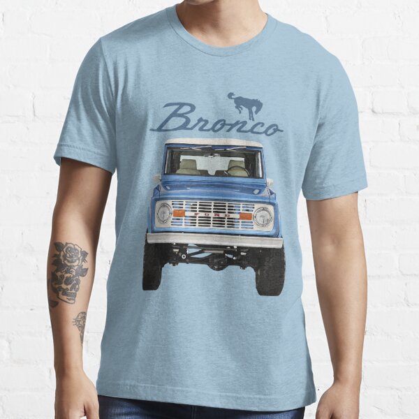 1975 Blue Ford Bronco' Essential T-Shirt for Sale by FromThe8Tees