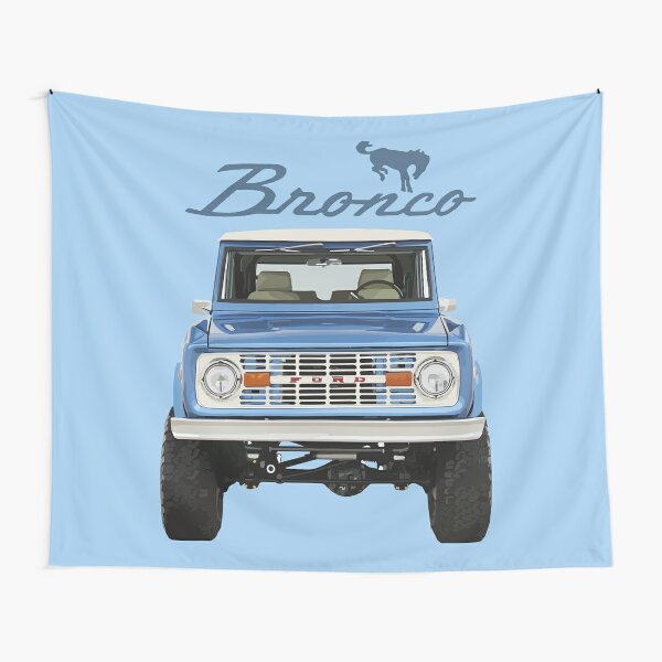 Disover 1975 Blue Ford Bronco | Tapestry