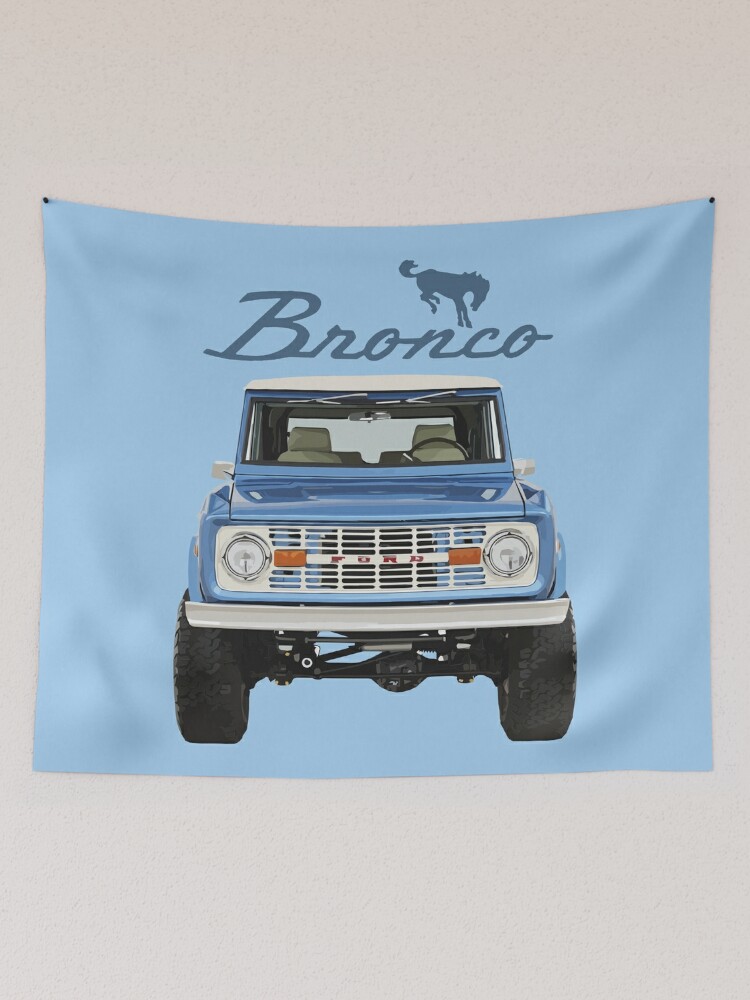 Disover 1975 Blue Ford Bronco | Tapestry