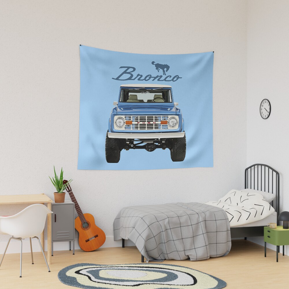 Disover 1975 Blue Ford Bronco | Tapestry