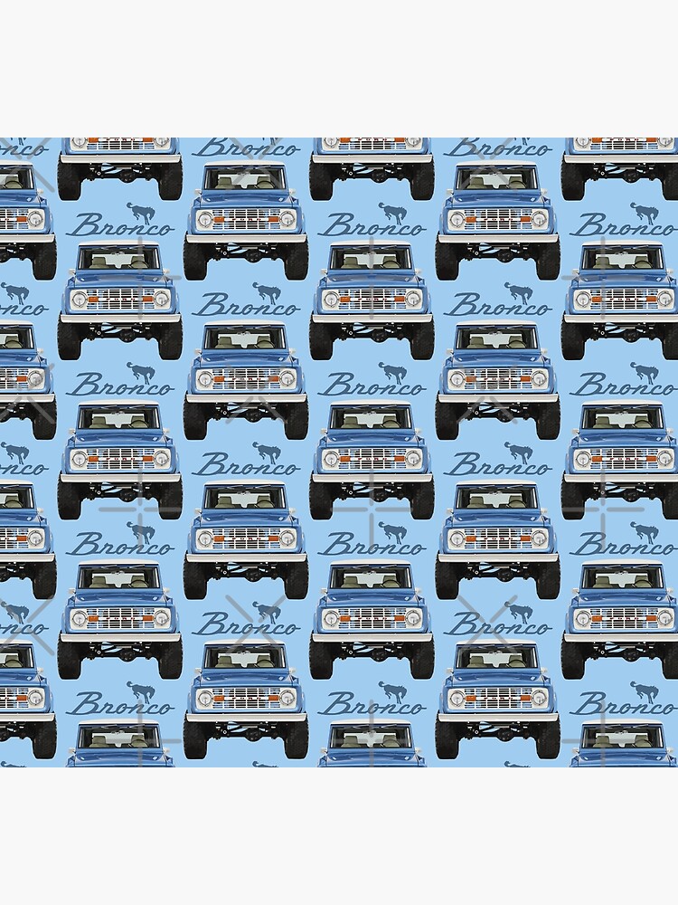 1975 Blue Ford Bronco by FromThe8Tees