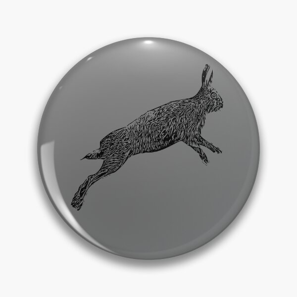 Item preview, Hare Black Print designed and sold by designsasstultd.