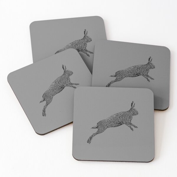 Item preview, Hare Black Print designed and sold by designsasstultd.