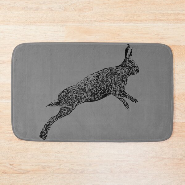 Item preview, Hare Black Print designed and sold by designsasstultd.