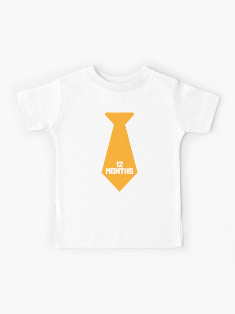 12 Months Photo Prop Little Boy Tie