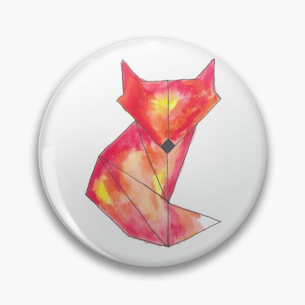 Item preview, Geometric Fox designed and sold by Sarah Harp.