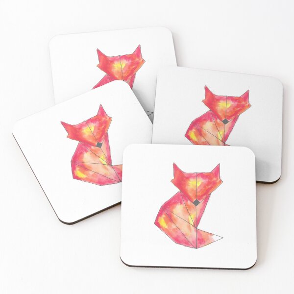 Item preview, Geometric Fox designed and sold by Sarah Harp.