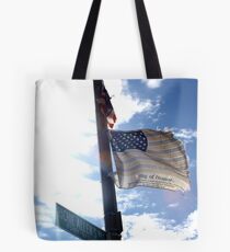 Flag Of Honor Tote Bag