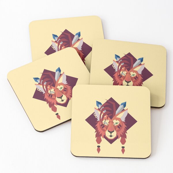 Item preview, Low Poly: FF7 - Red XIII designed and sold by _ Megaflare.