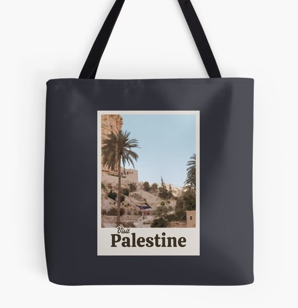 Visit Palestine Tote Bag Reusable Tote Palestine 