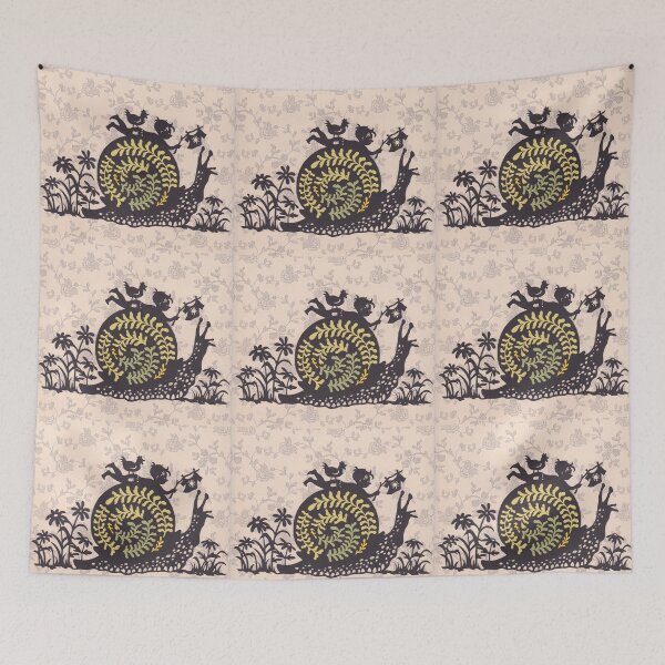 Item preview, Snail boy and hen designed and sold by Shalinee Laval.