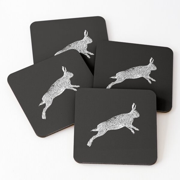 Item preview, Hare White Print designed and sold by designsasstultd.
