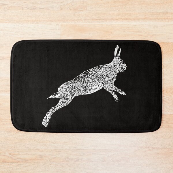 Item preview, Hare White Print designed and sold by designsasstultd.
