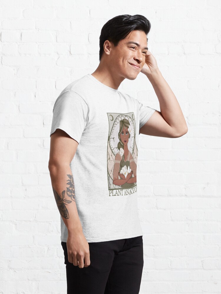 Alternate view of Plant Anatomist (Art Nouveau) Classic T-Shirt