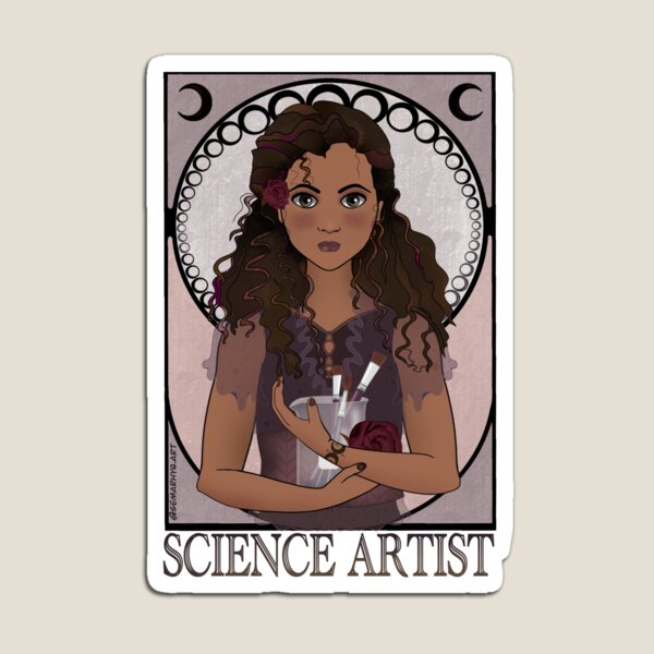 Science Artist (Art Nouveau) Magnet