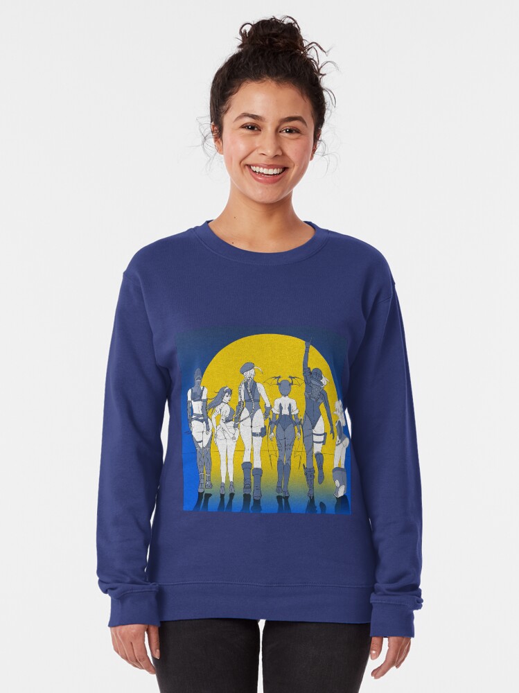 Alternate view of Walking Silhouettes Pullover Sweatshirt