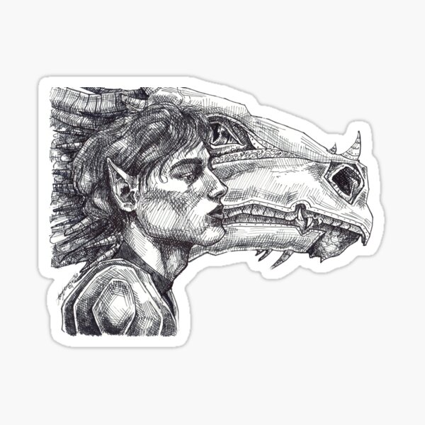 Dragon Rider no.2 ~ Eragon Shadeslayer (Inheritance Cycle) Sticker