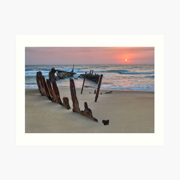 Dicky Beach • Caloundra • Queensland Art Print
