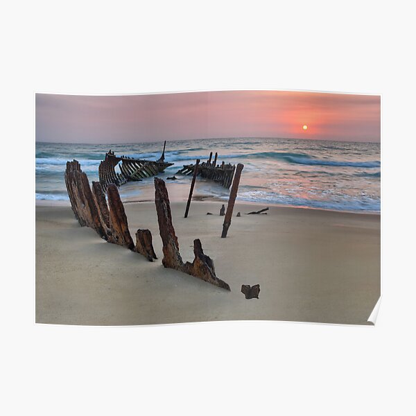 Dicky Beach • Caloundra • Queensland Poster