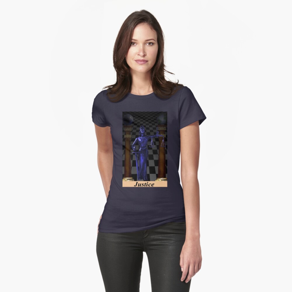 JUSTICE Fitted T-Shirt