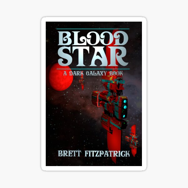 Blood Star Sticker