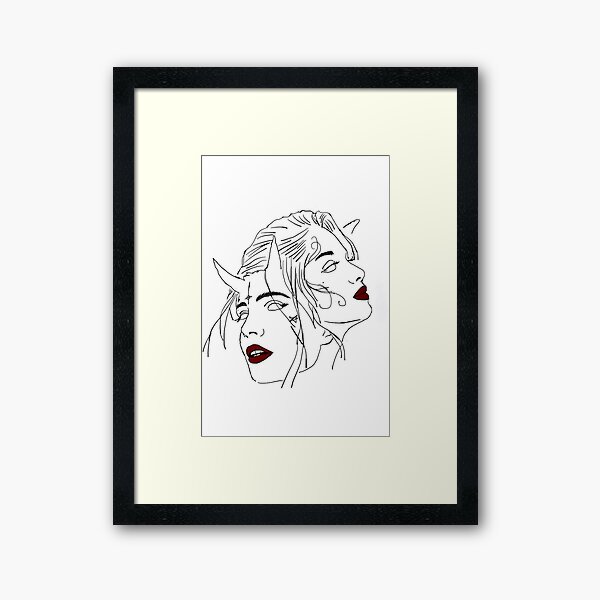 Diabolik lovers Framed Art Print