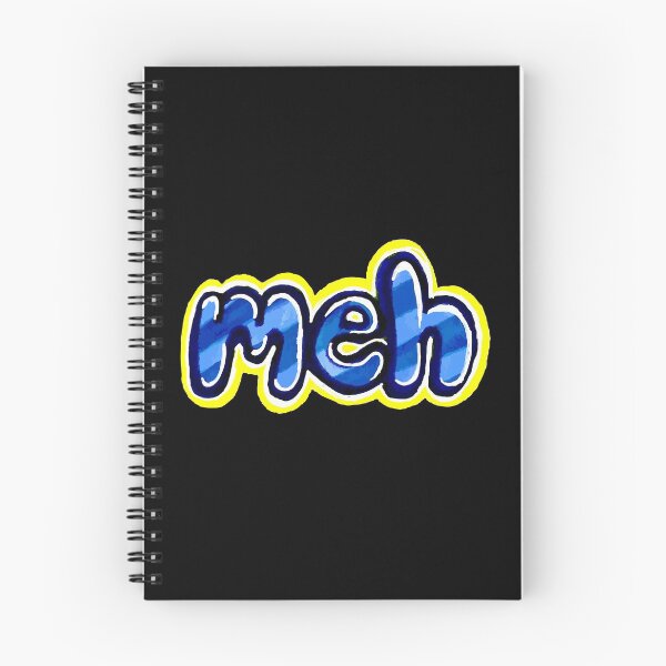 Item preview, meh designed and sold by SarcasticWords.