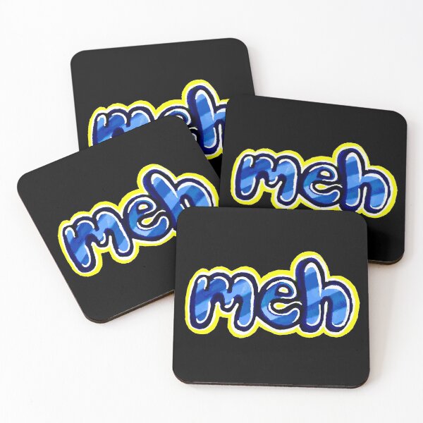 Item preview, meh designed and sold by SarcasticWords.